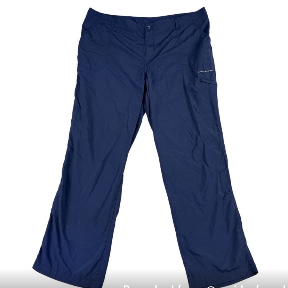 Columbia Women's Straight Leg Pants - Navy Blue